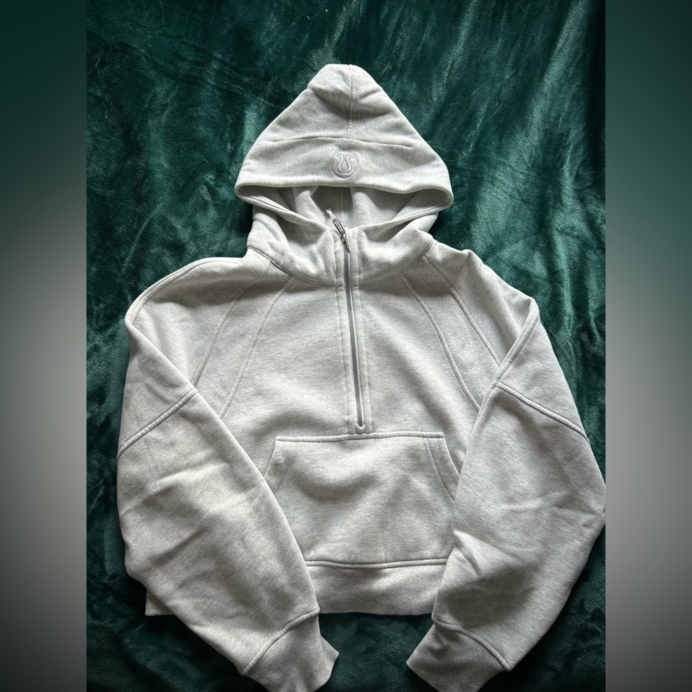 lululemon scuba oversized half-zip hoodie